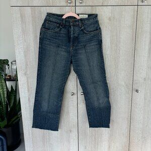 Imogene + Willie Wyatt Cropped Raw Hem Jean Size 26